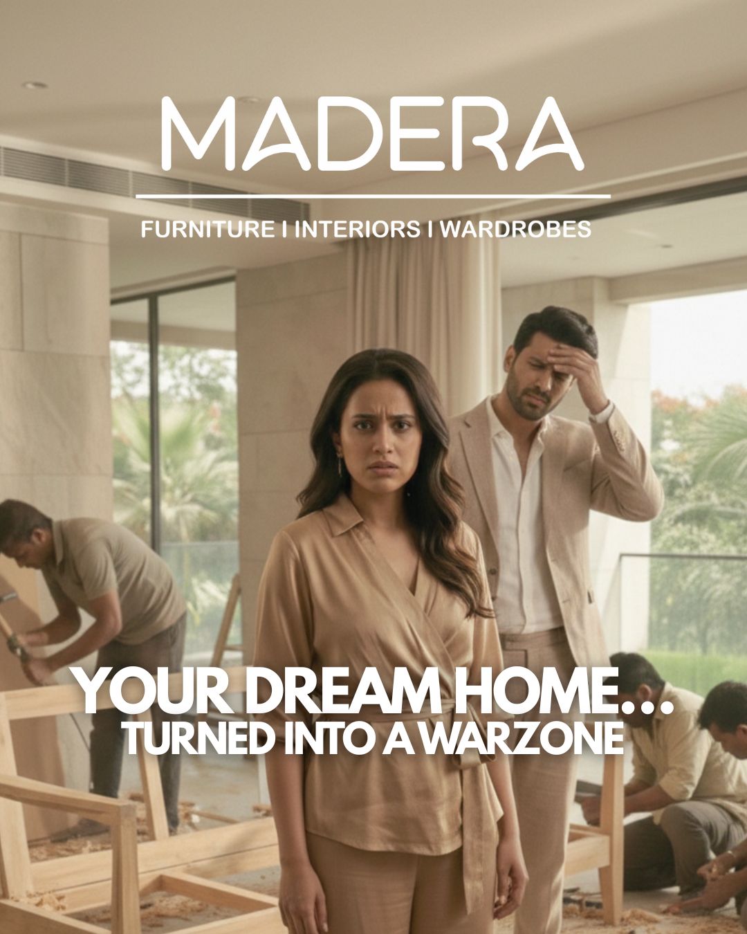 Custom Carpenter vs Ready Furniture: Why Buying from Madera Homes Saves Time, Money & Stress