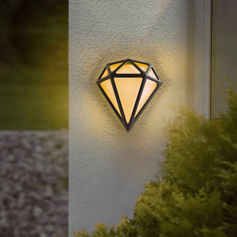 Diamond Shape Outdoor Wall Facade Light