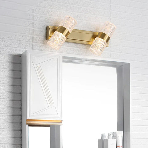 Adjustable GlowLite Acrylic Wall Mirror Light