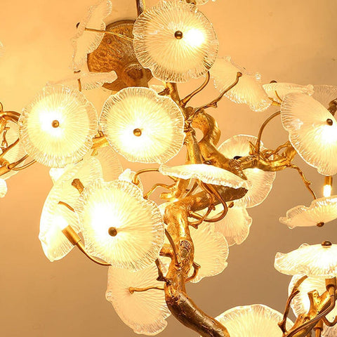 Bioluminescent Flora Chandelier