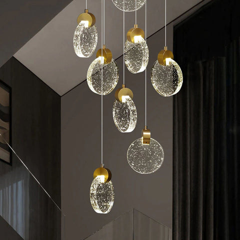 Crystal Attaquant Duplex Chandelier