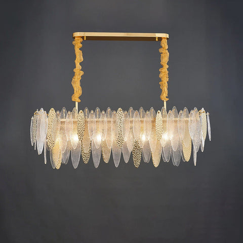 Beach View Amber Chandelier