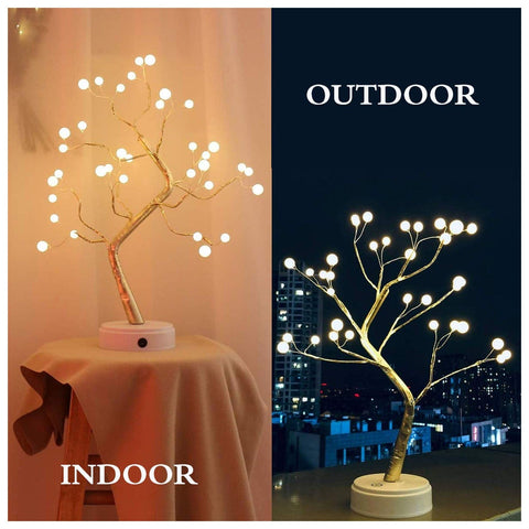 Decorative LED Auric Bonsai Tree Table Lamp