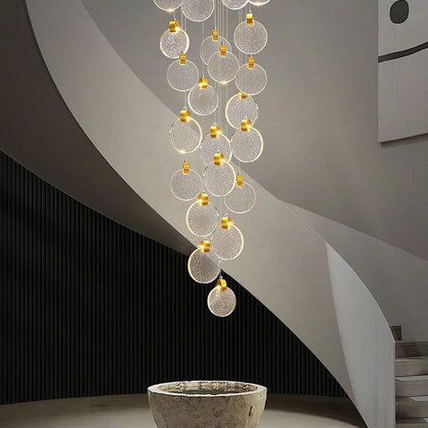 Crystal Attaquant Duplex Chandelier