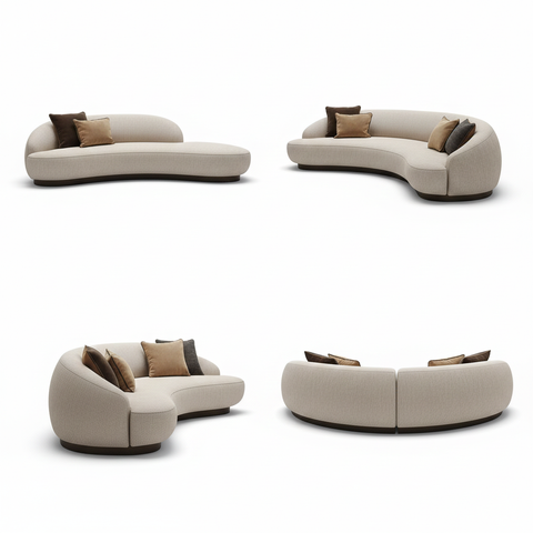 Coupé Curved Sofa