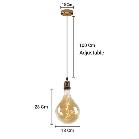 Edison Hanging Pendant Light