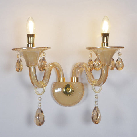 Classic Amber Wall Light