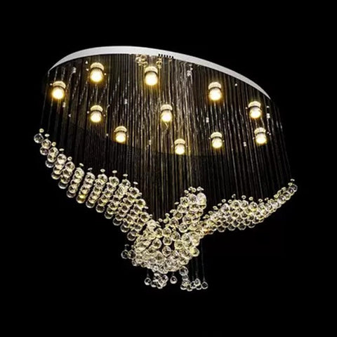 Flying Bird Crystal Chandelier