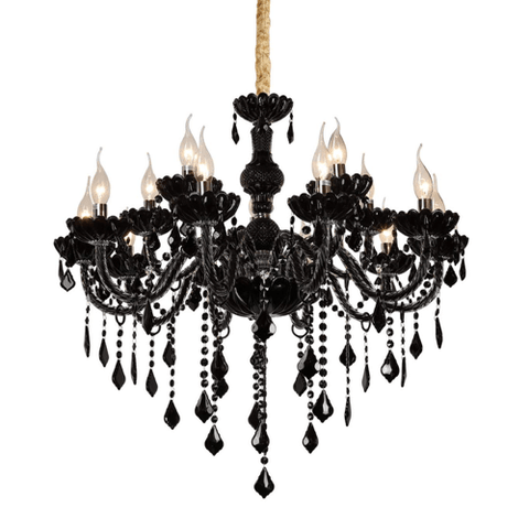 Black Diamond Crystal Chandelier