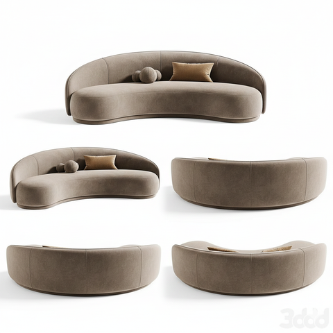 Marco Curved Sofa