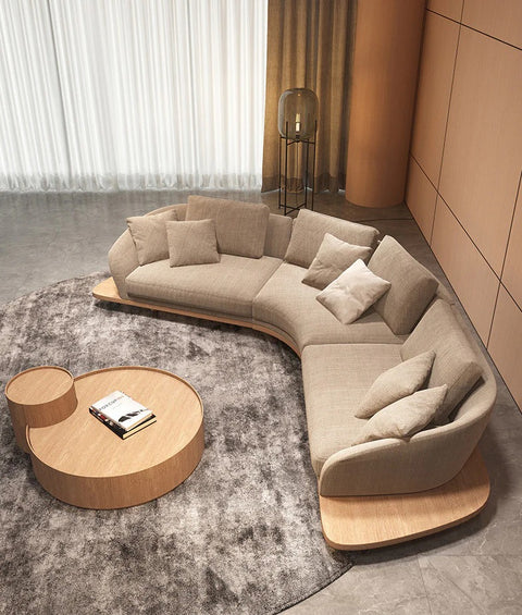 Evan Curved Sofa