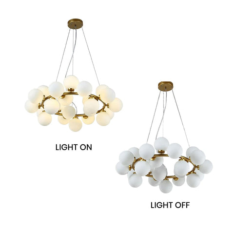 Bellus Catuli Round Modern Dining Chandelier