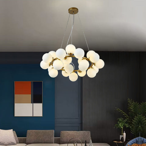 Bellus Catuli Round Modern Dining Chandelier