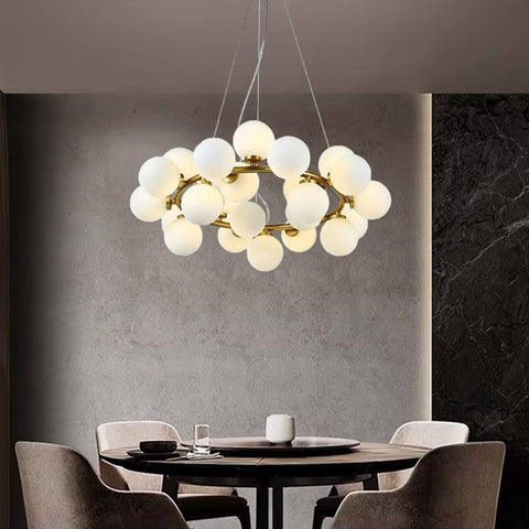 Bellus Catuli Round Modern Dining Chandelier