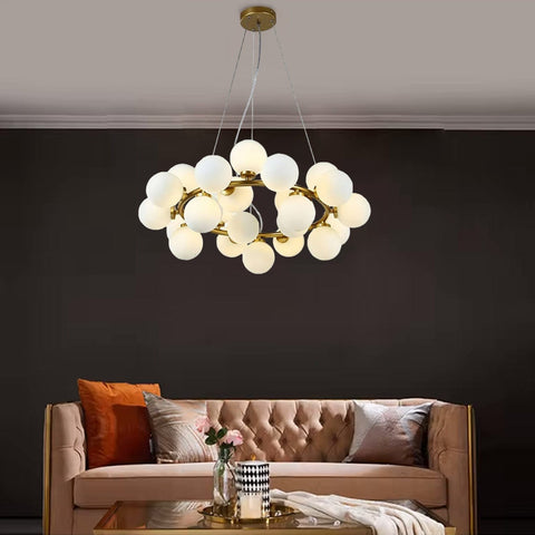 Bellus Catuli Round Modern Dining Chandelier