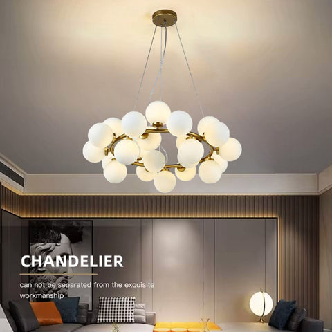 Bellus Catuli Round Modern Dining Chandelier