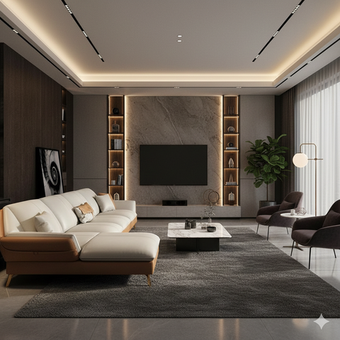 Verona  L-Shape Sofa