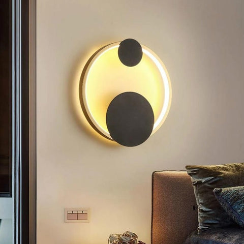 Double Luna Wall Light