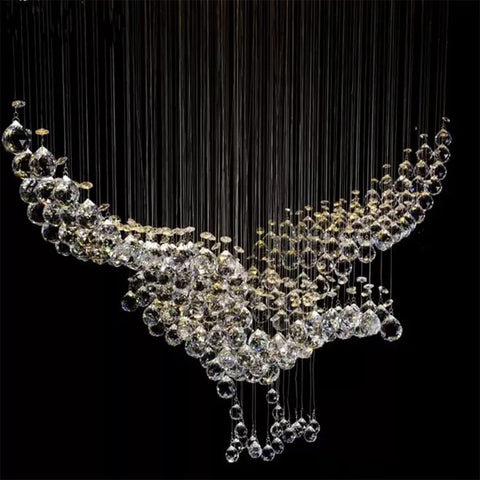 Flying Bird Crystal Chandelier