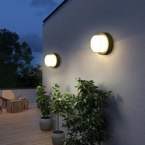 Prima Round Facade Led Wall Light