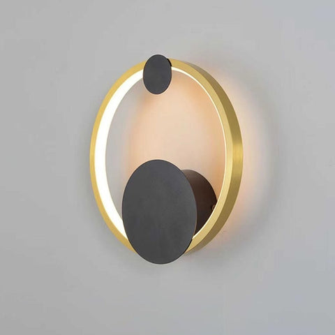 Double Luna Wall Light