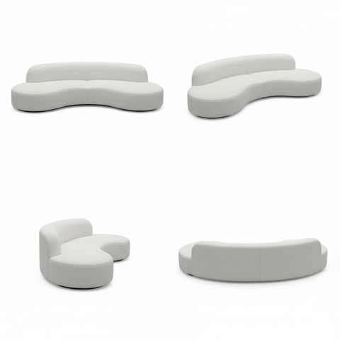 Dominio Curved Sofa