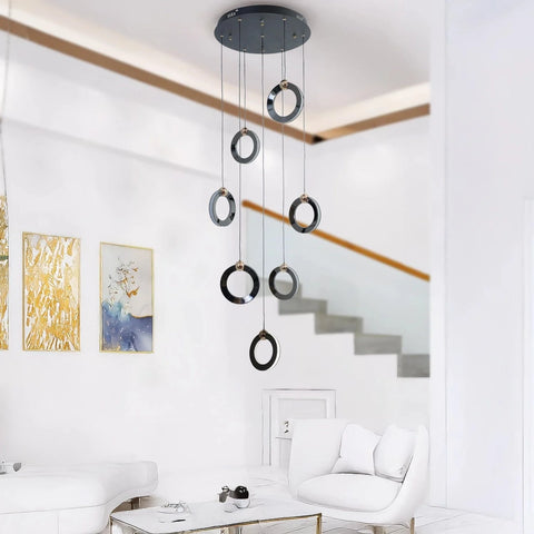 Aerial Rings Pendant Light