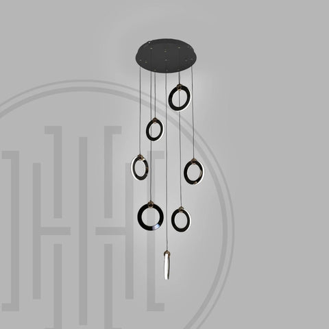 Aerial Rings Pendant Light