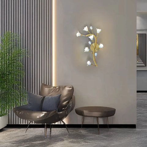 Blossom Arc Glow Wall Light