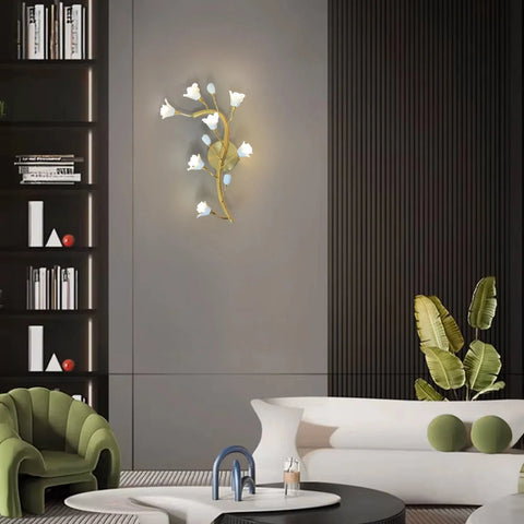 Blossom Arc Glow Wall Light