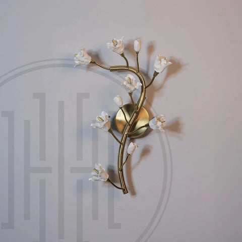 Blossom Arc Glow Wall Light