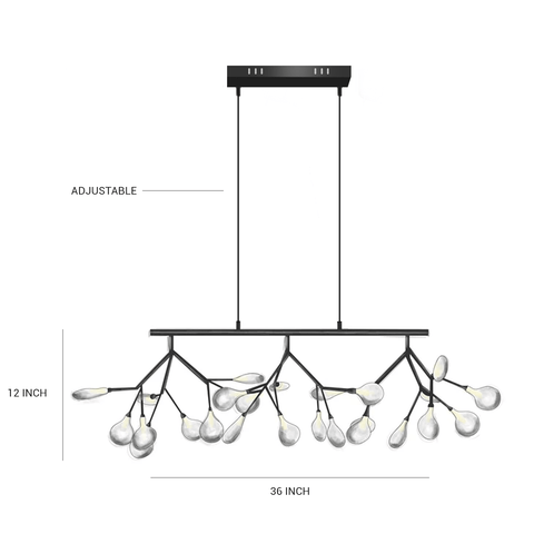 Blaze Modern Dining Chandelier