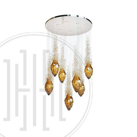 Celestial Blaze Chandelier