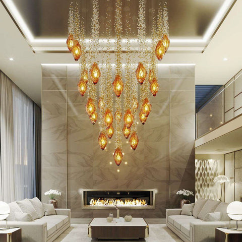 Celestial Blaze Chandelier