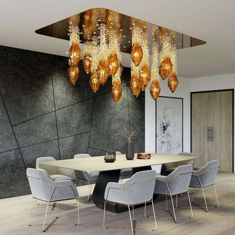 Celestial Blaze Chandelier