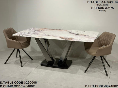 Ready to Ship Dining Table Set 48