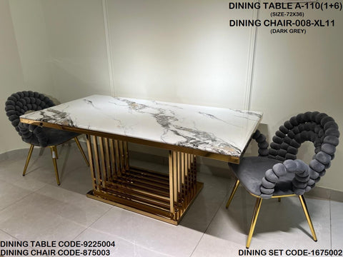 Ready to Ship Dining Table Set 60