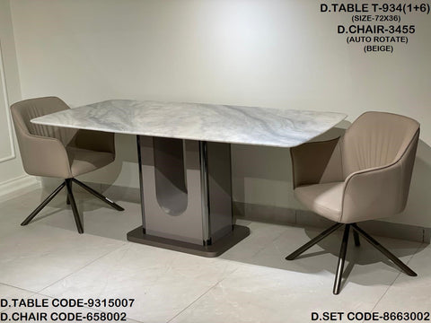 Ready to Ship Dining Table Set 70