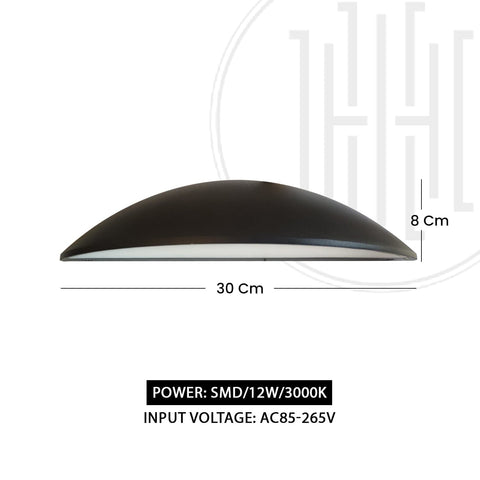 Arc Outdoor Wall Facade Light