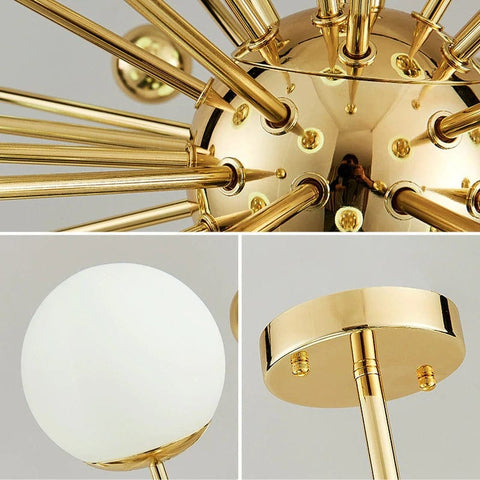 Asteraceae Gold Chandelier