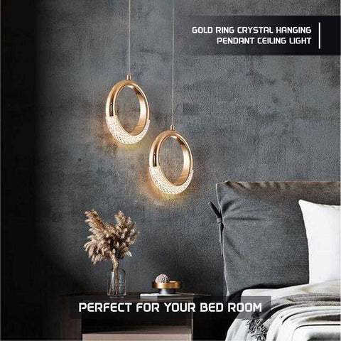 Half Moon Ring Pendant Light