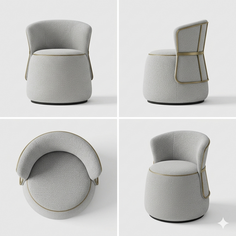Botero Pouffe