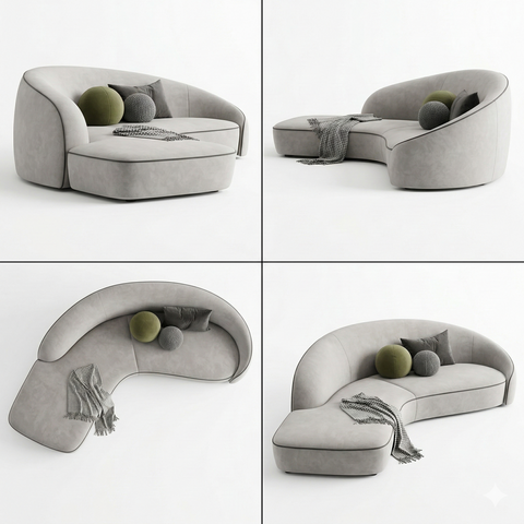 Collina Curved Sofa