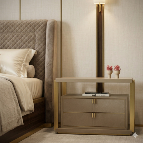 Lazzaro Bed Sidetable