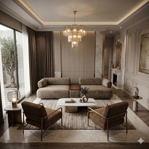Octane Modular Sofa by MADERA – Multifunctional Sofa Bed with Recliner, Lounger, Side Table & Storage