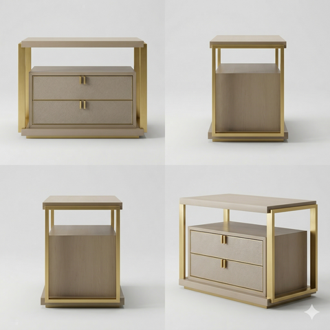 Lazzaro Bed Sidetable