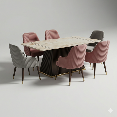 Compo 6-Seater Dining Table — Studio Collection