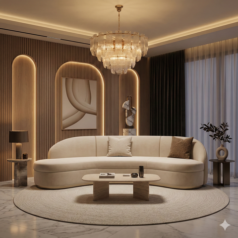 Galante Curved Sofa
