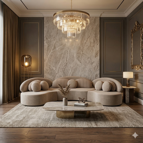 Riley Curved Sofa
