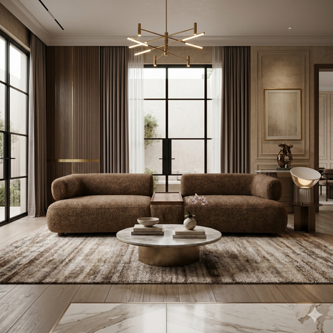 Octane Modular Sofa by MADERA – Multifunctional Sofa Bed with Recliner, Lounger, Side Table & Storage